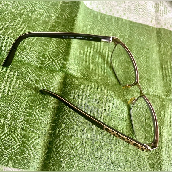 Authentic Bebe Hellcat BB 5064 Topaz eyeglasses frames and case - Picture 2 of 10